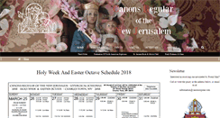 Desktop Screenshot of canonsregular.com